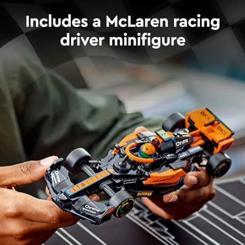 LEGO Speed Champions McLaren Formula 1 automašīnas 2023. gada modeļa 76919 komplekts