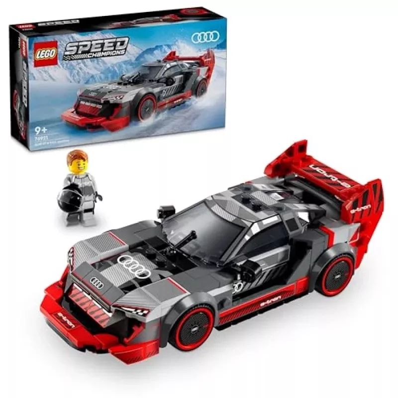 Lego Speed Champions 76921 Audi S1 E-Tron Quattro sacīkšu auto komplekts