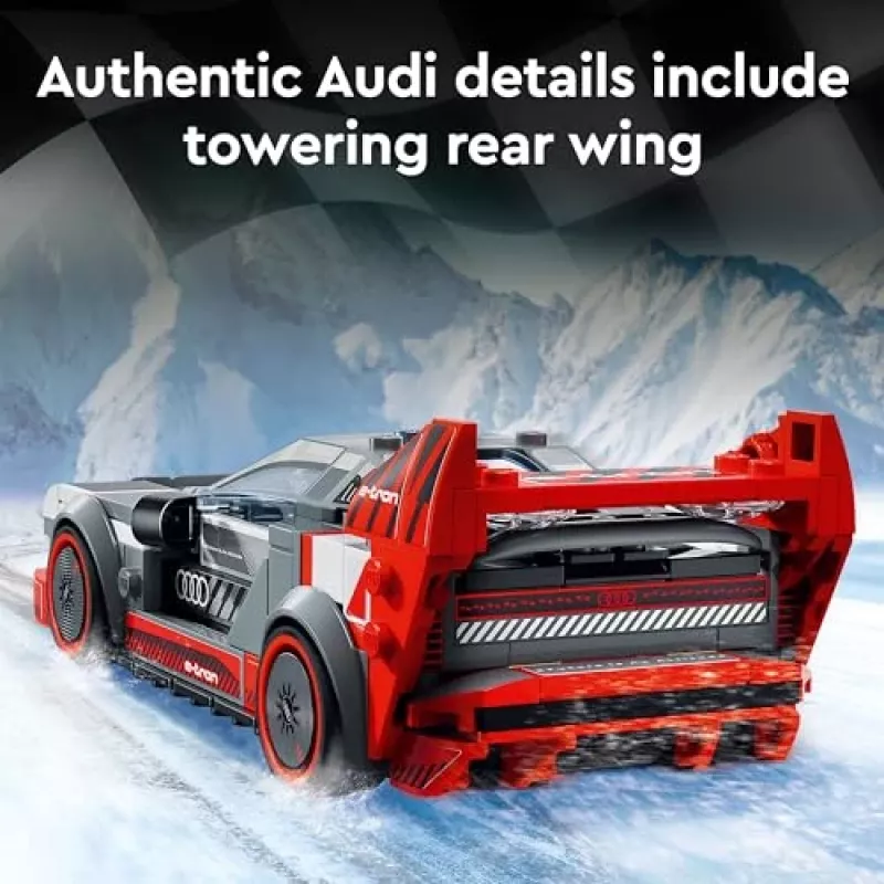 Lego Speed Champions 76921 Audi S1 E-Tron Quattro sacīkšu auto komplekts