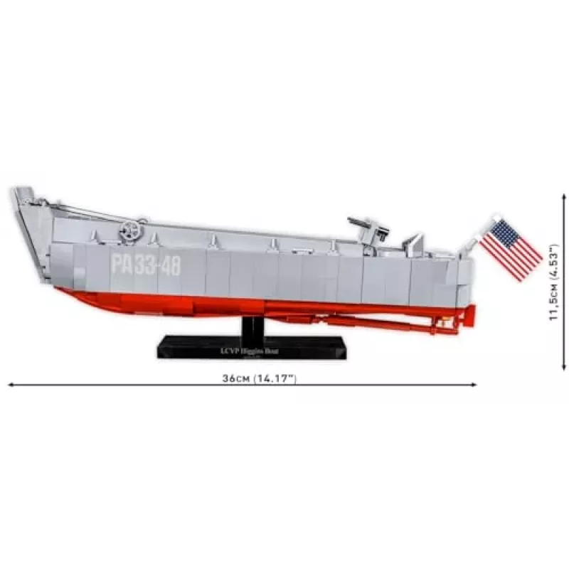 Building set Cobi LCVP Higgins Boat 715 pieces age 8+