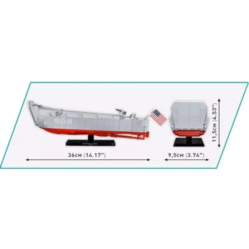 Building set Cobi LCVP Higgins Boat 715 pieces age 8+