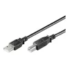 Goobay 68901 USB kabelis melns