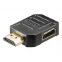 Wentronic Goobay a 344 G - HDMI adapteris - HDMI (siev.) uz HDMI (vīr.) - leņķveida spraudnis (51725)
