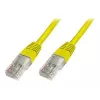 Plākstera vads Digitus CAT 5e U/UTP DK-1512-050/Y 5m Dzeltens