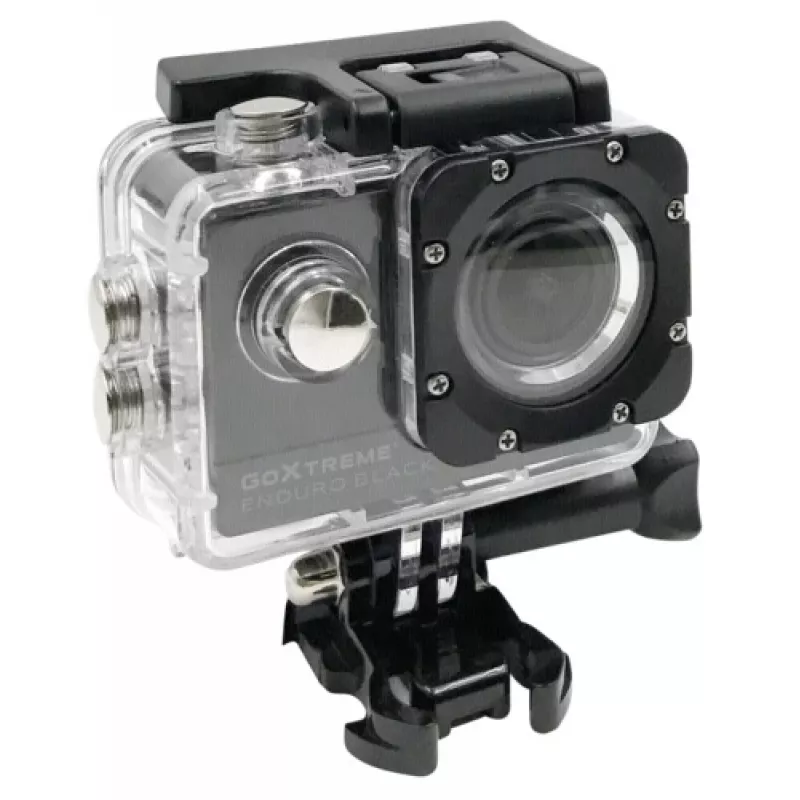 Easypix GoXtreme Enduro Melns - Action Camera - montējama - 4K / 30 fps - 8.0 MPix - Wi-Fi - zemūdens līdz 30 m - Melna