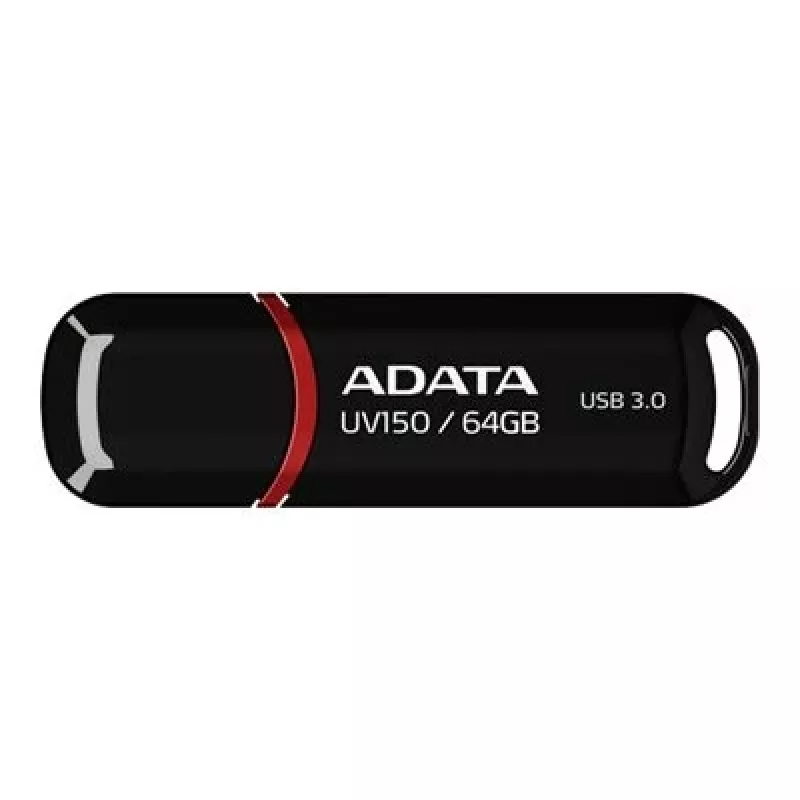 ADATA 64GB DashDrive UV150 USB zibatmiņa USB Type-A 3.2 Gen 1 (3.1 Gen 1) Melna