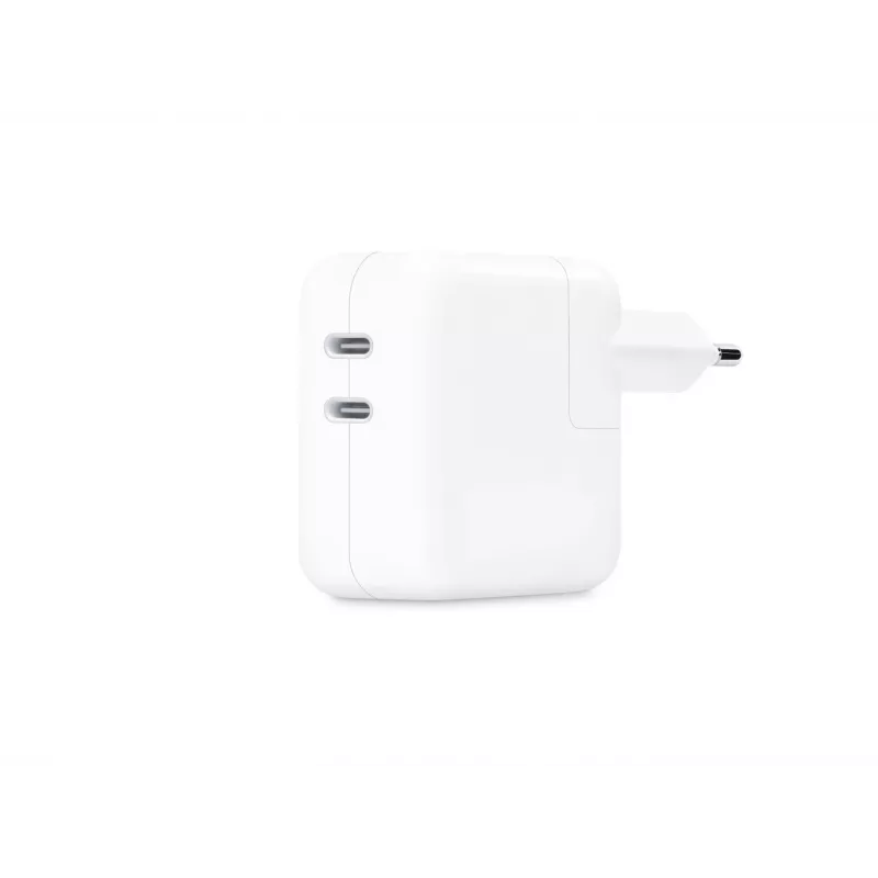 Mobilo ierīču lādētājs Apple MW2K3ZM/A 2 USB Type-C pieslēgvietas Balts