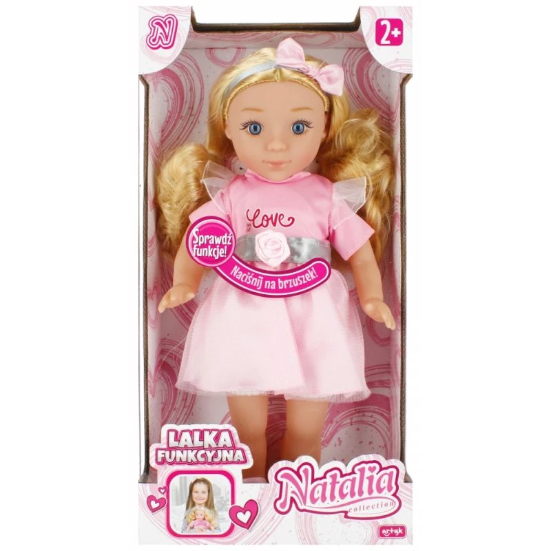 Lelle Artyk 168765, 36 cm, kustīgas ekstremitātes, rotaļu lelle