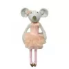 Plīša rotaļlieta TULILO Mascot Pola pele 38 cm mīkstā rotaļlieta, plīša pele 38 cm