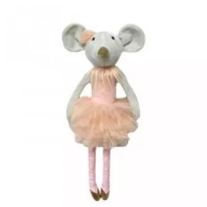 Plīša rotaļlieta TULILO Mascot Pola pele 38 cm mīkstā rotaļlieta, plīša pele 38 cm