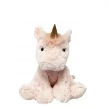 Plīša rotaļlieta TULILO Mascot Lily Unicorn 30 cm — mīksts pildīts dzīvnieks, sēdošs dizains