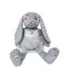Mīkstā rotaļlieta Pluša rotaļlieta TULILO Mascot Rose Bunny 32 cm pelēka - pluša trusis 32 cm