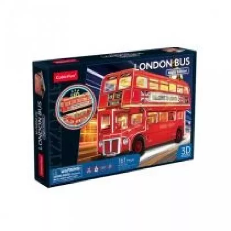 Puzle 3D London Autobuss L538H Cubic Fun Dante