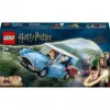 LEGO Harry Potter Lidojošais Ford Anglia auto rotaļlieta bērniem no 7 gadu vecuma, zēniem un meitenēm, būvējams modelis ar Ronu Vīzliju minifigūru un Hedvigu