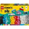 LEGO Classic Creative Vehicles Colourful Model Cars Kit Featuring a Police Car Toy & 11023 Classic zaļa Baseplate Square 32x32 Stud Building Grass