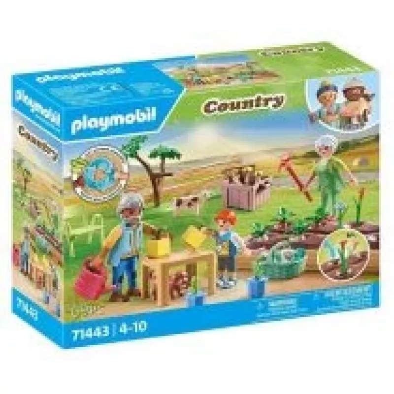 Playmobil 71443 Country: Dārzeņu dārzs ar vecvecākiem