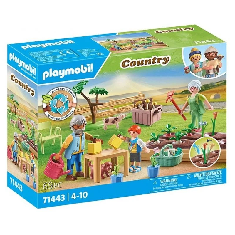 Playmobil 71443 Country: Dārzeņu dārzs ar vecvecākiem