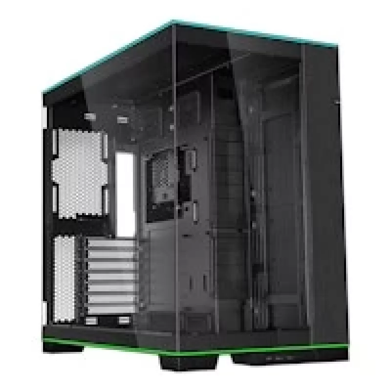 Lian Li O11DERGBX O11D EVO PC korpuss Stikls MIDI Tornis Melns RGB Rūdīts stikls
