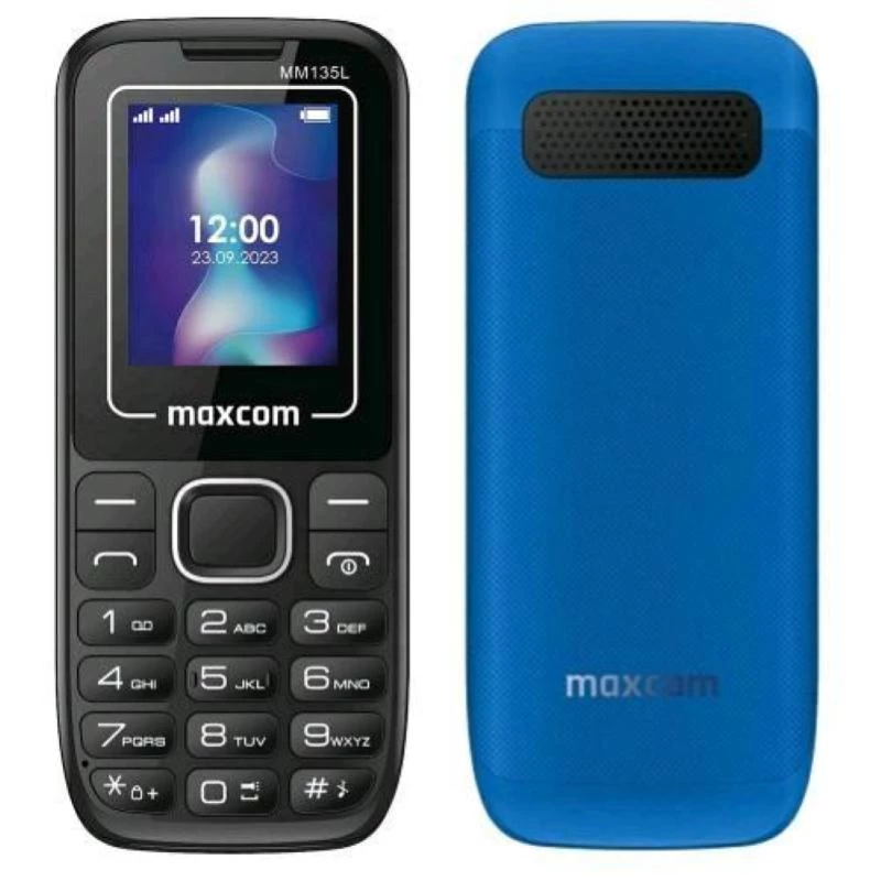 Maxcom MM135LITE Classic GSM kabatas mobilais telefons - zils, zils