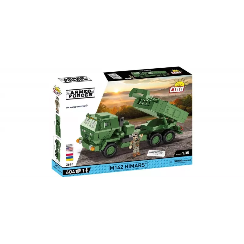 COBI 2626 Armed Forces M142 HIMARS 621 Bricks
