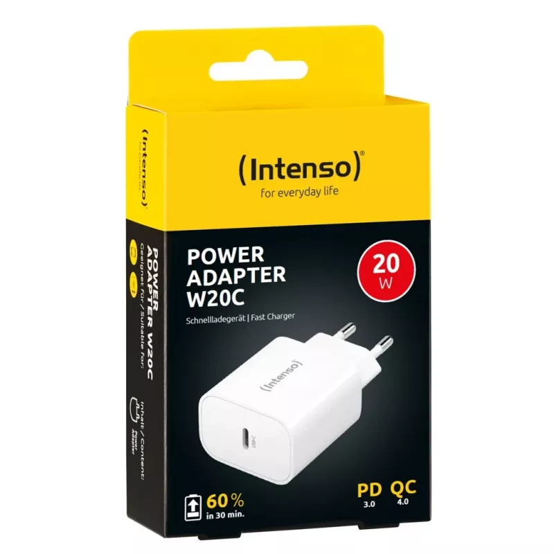 Iekštelpu lādētājs Intenso POWER ADAPTER USB-C/7802012