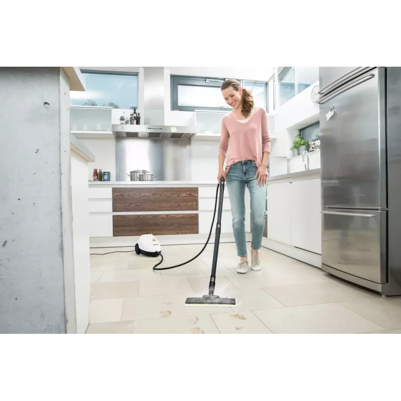 Kärcher SC 2 EasyFix cilindriskais tvaika tīrītājs 1 L 1500 W Melns, Balts