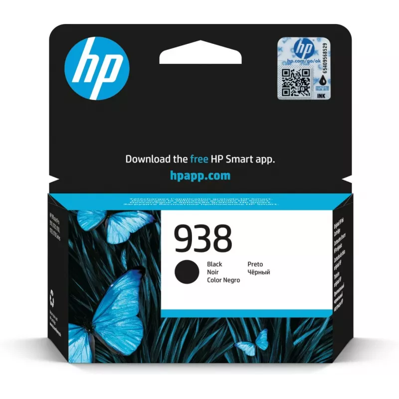 Cartridge HP Ink 4S6X8PE 938 Melns
