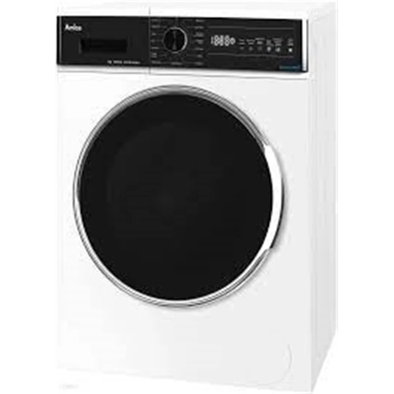 Brīvi stāvoša veļas mazgājamā mašīna AMICA WA3S712BLiSHB, 7 kg, 1200 apgr./min, 2100 W, LED displejs, melnas durvis