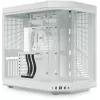 PC korpuss HYTE Y70 Midi Tower balts – atbalsta EATX, GPU līdz 42,2 cm, CPU dzesētāja augstums 18 cm