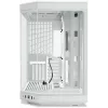 PC korpuss HYTE Y70 Midi Tower balts – atbalsta EATX, GPU līdz 42,2 cm, CPU dzesētāja augstums 18 cm