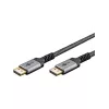 Pro DisplayPort 1.4 Sleeved - Kabelis Ekrānam - 2m - Melns