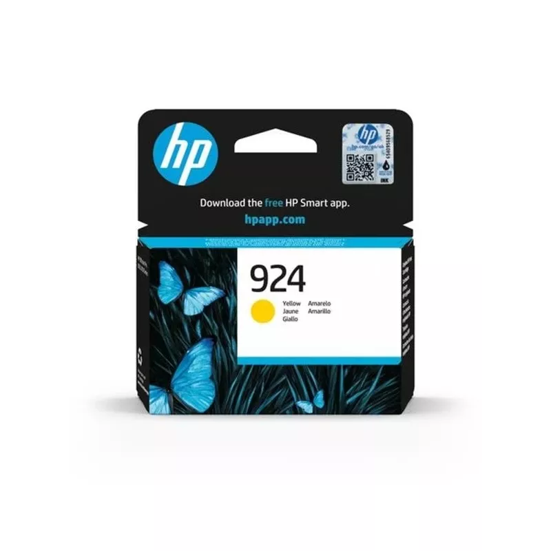 HP 924 dzeltena oriģināla tintes kasetne