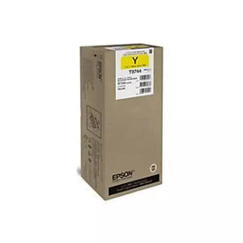 Tintes padeves bloks Epson WorkForce Pro WF-C869R dzeltens, oriģināls C13T97440N, augstas ietilpības līdz 10 000 lapām