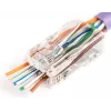 RJ45 vadu savienotājs Digitus X-ML-6U-EZ caurspīdīgs vīrieša 100 gab.