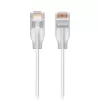 Ubiquiti UACC-Cable-Patch-EL-0.15M-W tīkla kabelis, caurspīdīgs, balts, Cat6