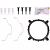 Thermaltake Contac 9 SE procesora gaisa dzesētājs 9,2 cm melns. Balts