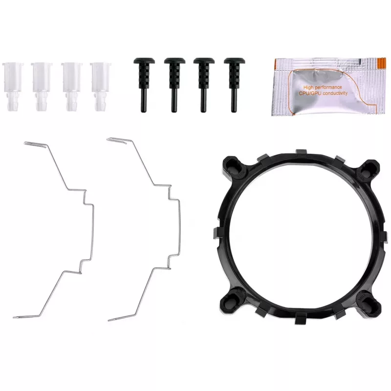 Thermaltake Contac 9 SE procesora gaisa dzesētājs 9,2 cm melns. Balts