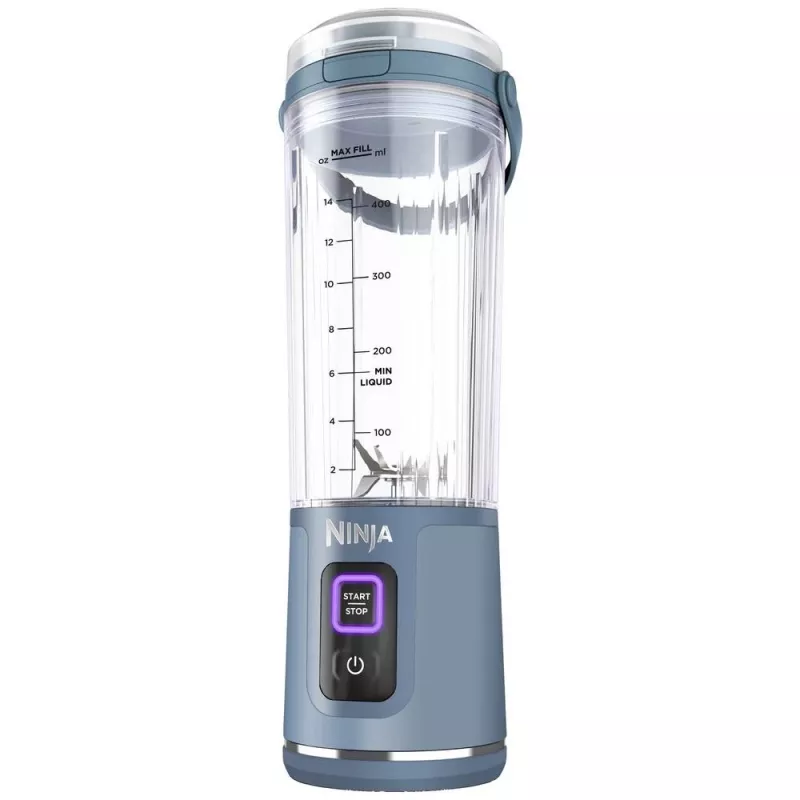 Sporta blenderis Ninja Blast BC151EUNV — 0,53 L bļoda, 14,4 W, ar akumulatoru, zils