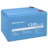 Qoltec LiFePO4 litija dzelzs fosfāta baterija 12,8 V 12 Ah 153,6 Wh ar BMS