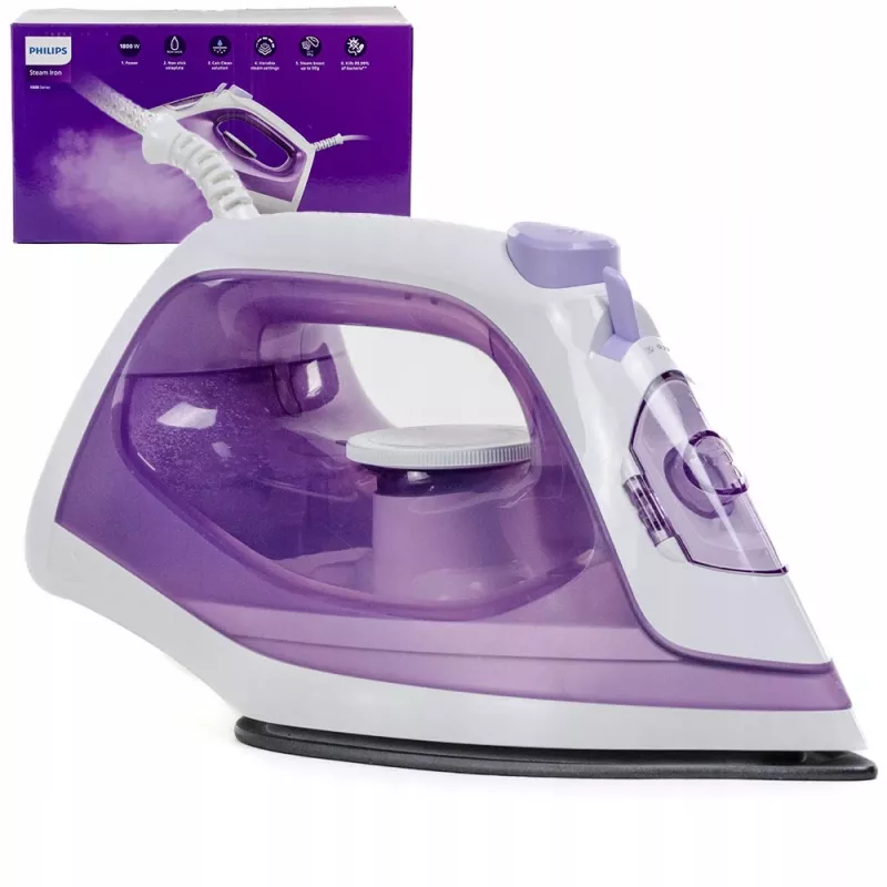 Philips 1000 sērijas DST1020/30 gludeklis Tvaika gludeklis Nepiedegošā zole 1800 W