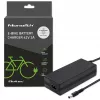 Qoltec 50760 Lādētājs e-velosipēdu akumulatoriem 36V | 42V | 2A | 5,5*2,1