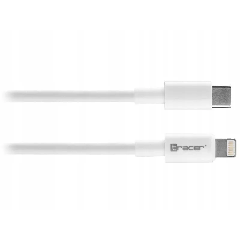 USB Type-C uz Lightning kabelis TRACER 47169, 1 m, vīrišķais-vīrišķais