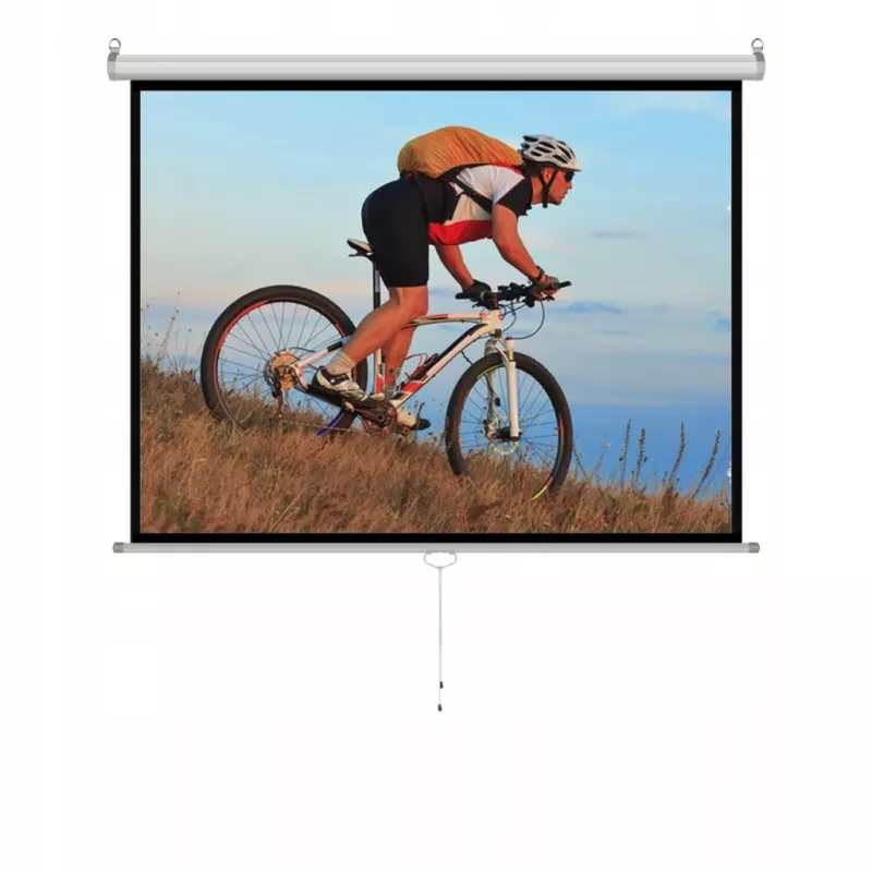 Manuāls ekrāns 4:3 daļēji automātisks 120 244x183cm MS-120 4:3