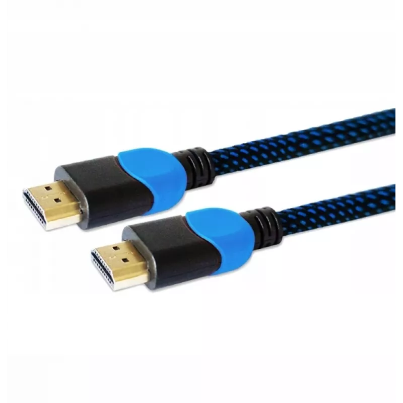 Savio GCL-02 HDMI kabelis 1,8 m HDMI Type A (standarta) Melns,Zils