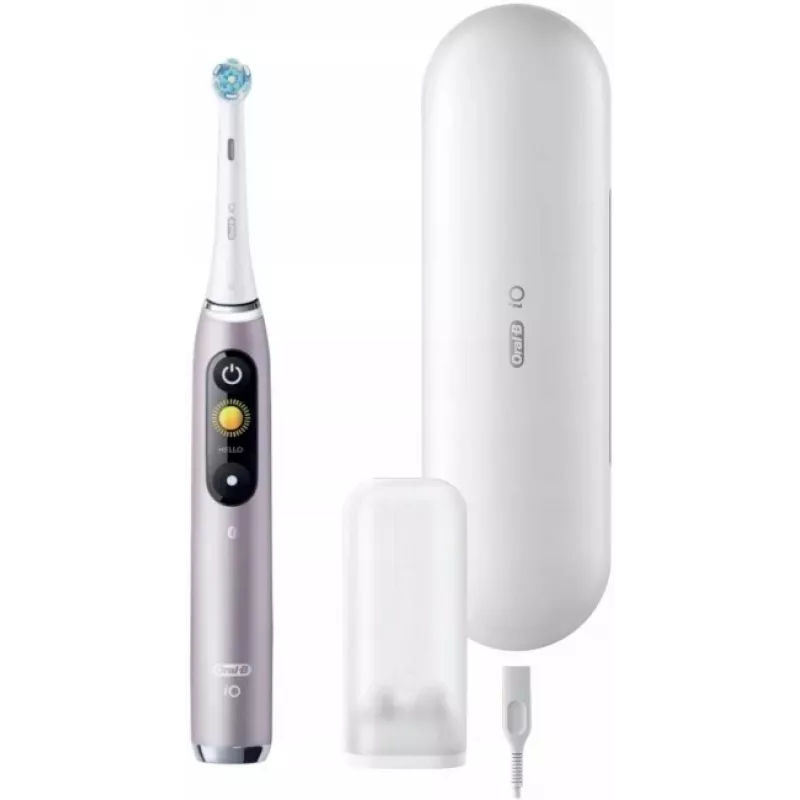 Oral-B iO9 Series 9 elektriskā zobu birste, rožu kvarcs