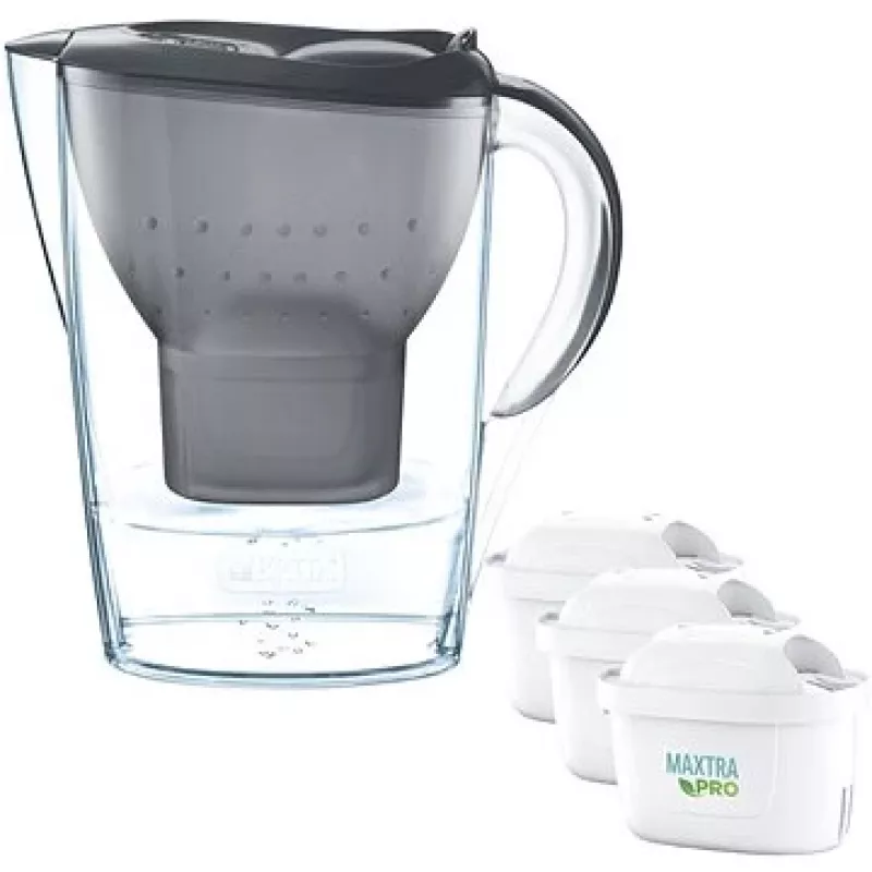 Brita Marella + 3 MAXTRA PRO Pure Performance 2,4 L zils