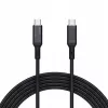 AUKEY CB-MCC102 USB kabelis 1,8 m USB C melns 480 Gbit/s