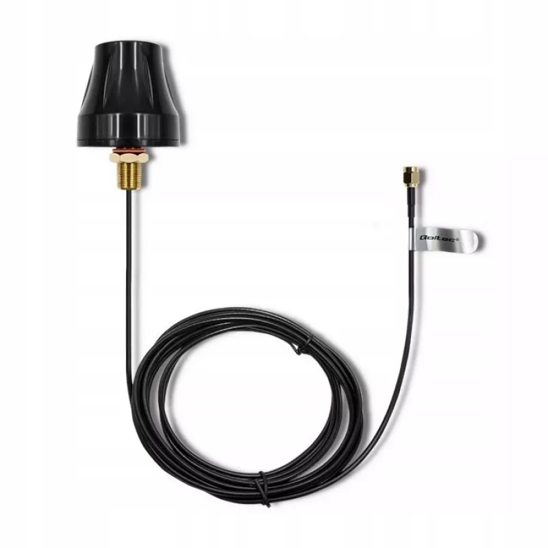 Universāla 4G LTE antena QOLTEC 57037, dubultpolarizēta, 5 dBi pastiprinājums