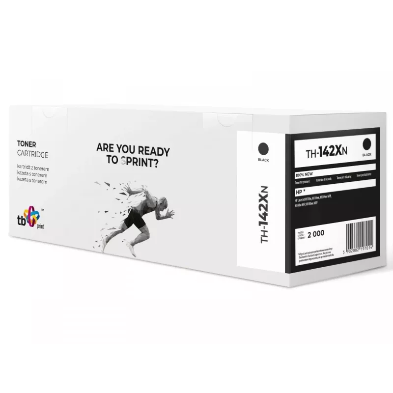 Toner paredzēta HP W1420X TH-142XN Melns 100% jauna