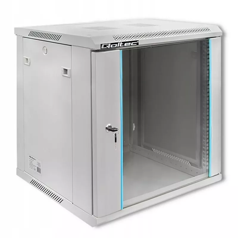 Rack cabinet QOLTEC 19-inch 12U model 54485 — tīkla/servera korpuss